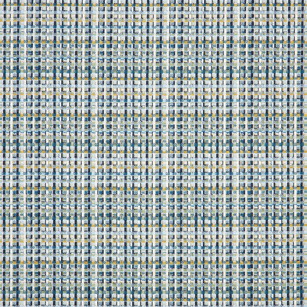 16009-0002 Principle Lagoon by Sunbrella Designer Fabric Sunbrella 98% Sunbrella Solution Dyed Acrylic, 2% Sunbrella Solution Dyed Polyester 25,000 Double Rubs (Wyzenbeek) </p><p>Repeat: Horizontal: 3.2 in. (8.13 cm) across the roll and Vertical: 3.2 in. (8.13 cm) up the roll 54 in. (137 cm) - Swanky Fabrics -