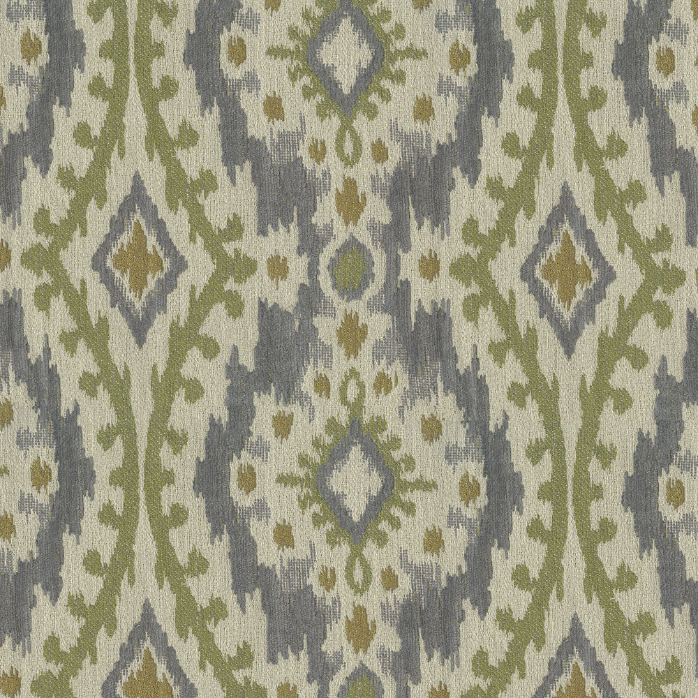 Whistler 205 Moss by ABBEYSHEA Designer Fabric 100% Polyester China 30,000 Double Rubs (Wyzenbeek) </p><p>Repeat: Horizontal: 9" (22.86 cm) Up the Roll and Vertical: 9" (22.86 cm) Across the Roll 56" (142 cm) - Swanky Fabrics -