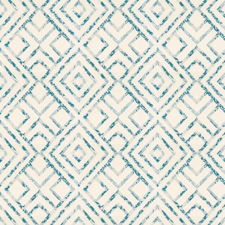 Supreme 1 Lake by Stout Designer Fabric COMFORTABLE LIVING SPRAY/OCEAN 100%COT %VEMB INDIA MARTINDALE WEAR TEST (6 000 CIRCULAR RUBS) Horizontal: 16.500 and Vertical: 15.125 50 in - Swanky Fabrics -