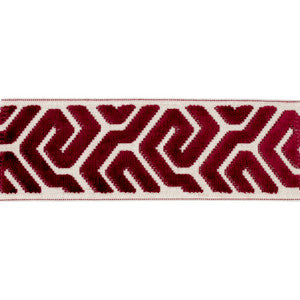 Magnolia Trim Sutton Tape Crimson
