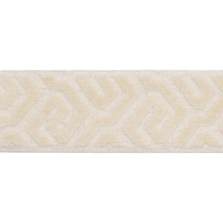 Sutton Tape Pearl by Magnolia Designer Trim - 58% Rayon, 31% Poly, 11% Linen China Horizontal: and Vertical: 3.5 - Swanky Fabrics -
