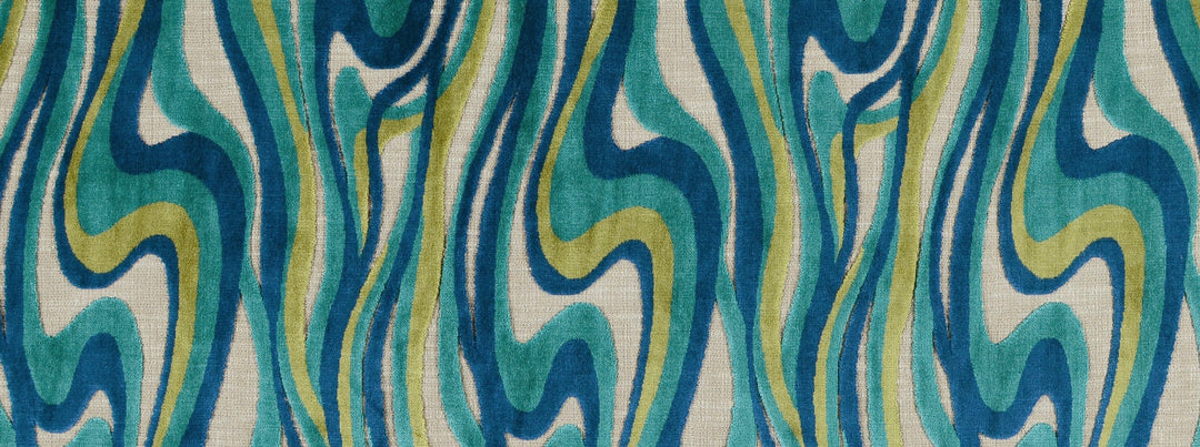 Sway 524 Mediterranean Bl by Covington Designer Fabric