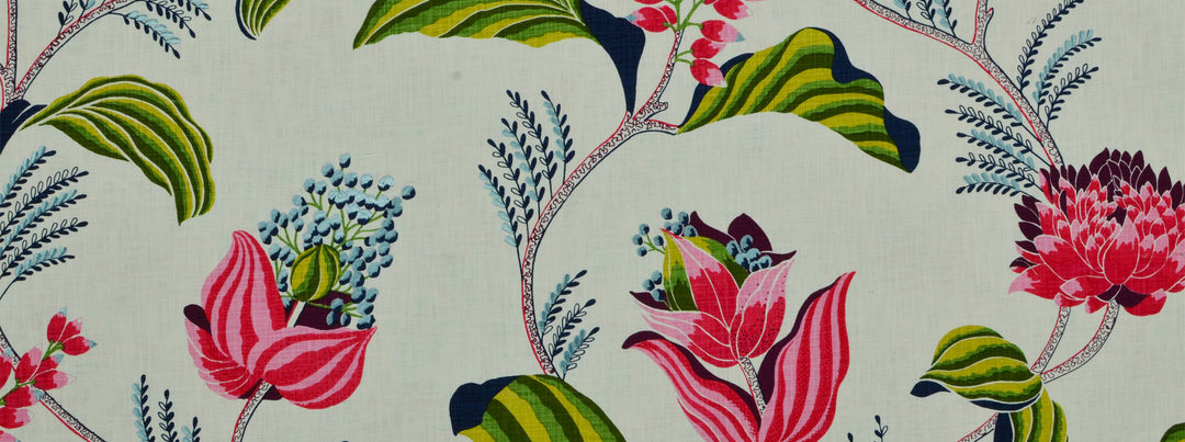 Sylvie 722 Fuchsia by Covington Designer Fabric