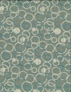 Symphony Cyan by Norbar Designer Fabric SYMPHONY 100% POLYESTER CHINA 15"V X 14 1/8"H 54 - Swanky Fabrics -