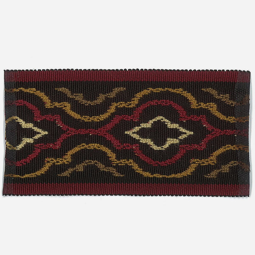 Synergy 2 Obsidian by Stout Trim Stout Trim Synergy 2 ObsidianTrim ACCENTS TAPES & BORDERS CHINA </p><p>Repeat: H: 2.500, V: 0.000 2 in - Fabric Carolina -