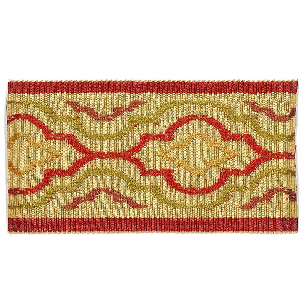 Synergy 4 Berry by Stout Trim Stout Trim Synergy 4 BerryTrim ACCENTS TAPES & BORDERS CHINA </p><p>Repeat: H: 2.500, V: 0.000 2 in - Fabric Carolina -