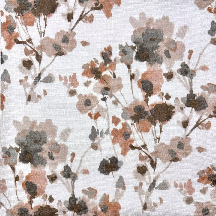 Sakura Tan by Europatex Designer Fabric Sakura 100% Cotton 55.00 inches - Swanky Fabrics -