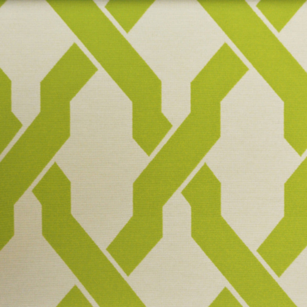 Samoa Col. Lime by Europatex Designer Fabric Pacific 75% Cotton / 25% Polyester V: 5.91" H: 3.74" 57.00 inches - Swanky Fabrics -