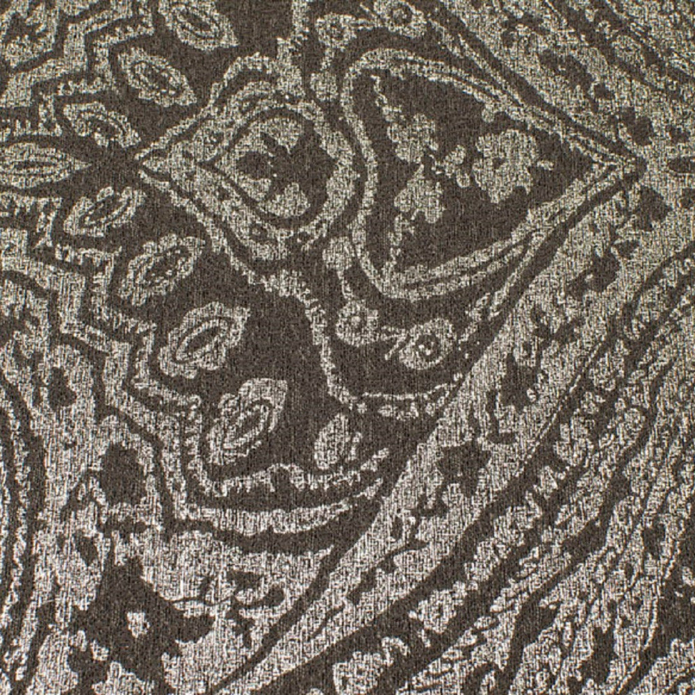 Seddon Steel by Europatex Designer Fabric Seddon 80% Polyester / 20% Cotton V: 22" H: 13.4" 57.00 inches - Swanky Fabrics -