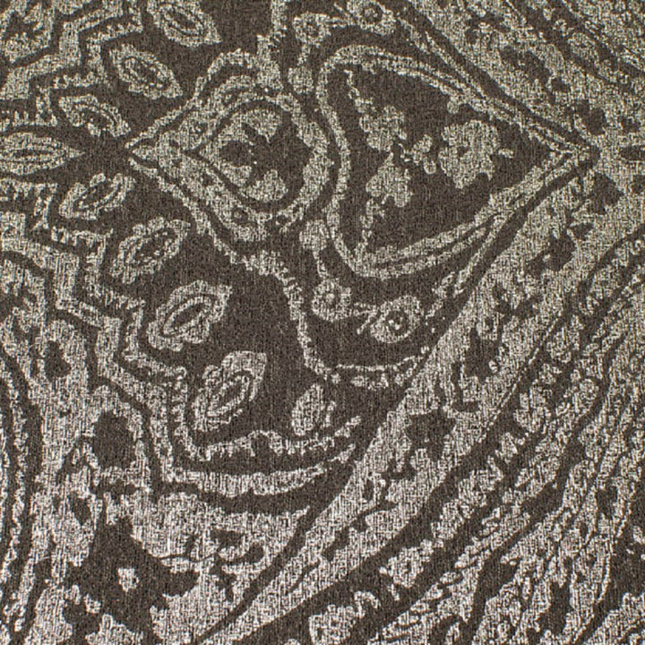 Seddon Steel by Europatex Designer Fabric Seddon 80% Polyester / 20% Cotton V: 22" H: 13.4" 57.00 inches - Swanky Fabrics -