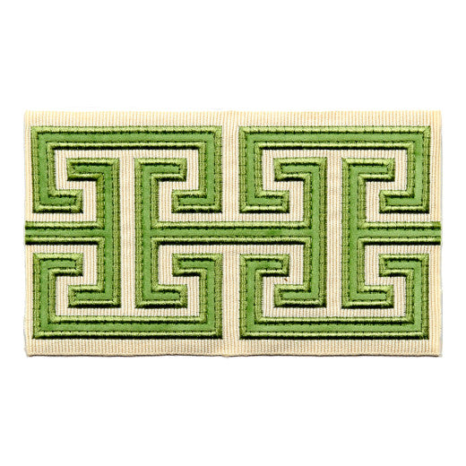 Seville - Kiwi by Europatex Designer Fabric Granada & Seville 53.5% Rayon / 46% Fibranne / 0.5% Polyester China See Sample Horizontal: N/A and Vertical: N/A 3.90 inches  - Swanky Fabrics -
