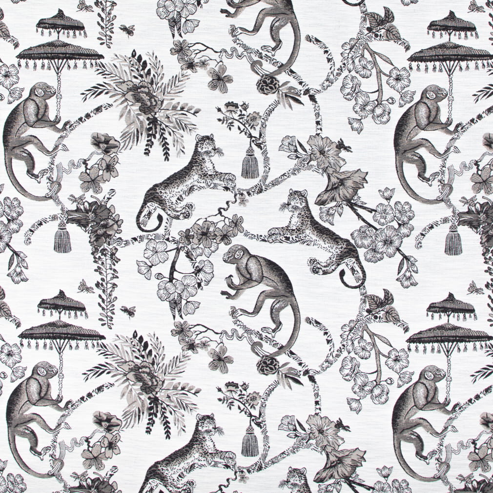 Shanti Black Pearl A1186-02 by 29 Park Designer Fabric