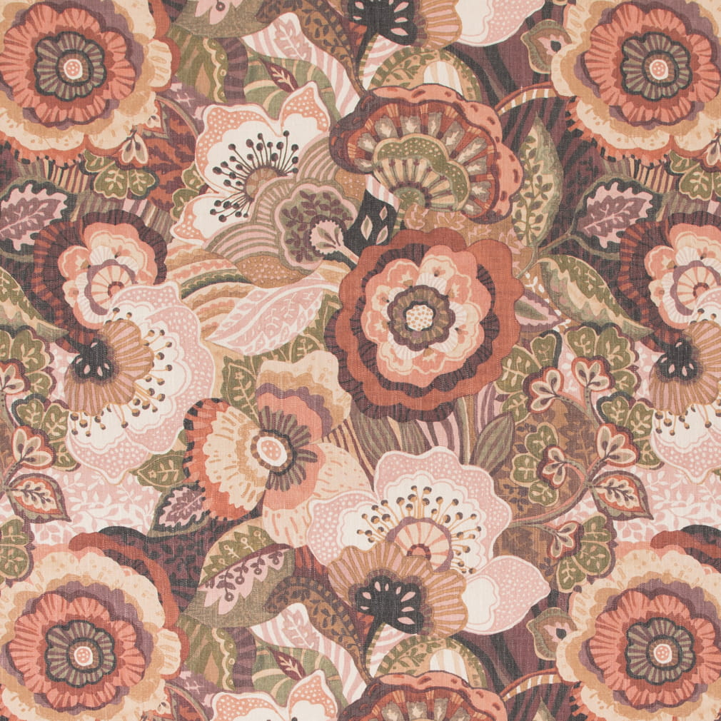 Shasta Salmon A1312-01 by 29 Park Designer Fabric