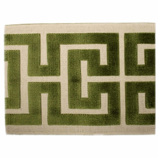 Skyrise - Lime by Europatex Designer Fabric Skyrise 58% Rayon / 31% Polyester / 11% Linen China See Sample Horizontal: N/A and Vertical: N/A 7.00 inches  - Swanky Fabrics -