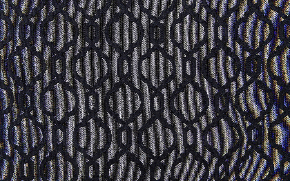 Spectacular A Midnight by Europatex Designer Fabric Spectacular 100% Polyester China Horizontal: 3.75" and Vertical: 3.75" 110" - Swanky Fabrics -