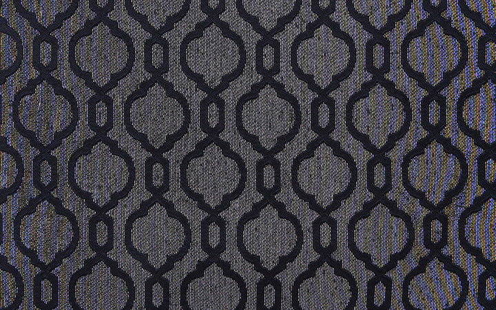 Spectacular A Midnight by Europatex Designer Fabric Spectacular 100% Polyester China Horizontal: 3.75" and Vertical: 3.75" 110" - Swanky Fabrics -