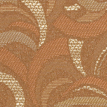 Spellbound Terra Cotta by Crypton Designer Fabric See sample 62% Rayon38% Polyester  50000 Horizontal: 7.0" and Vertical: 7.75" 54"  - Swanky Fabrics -