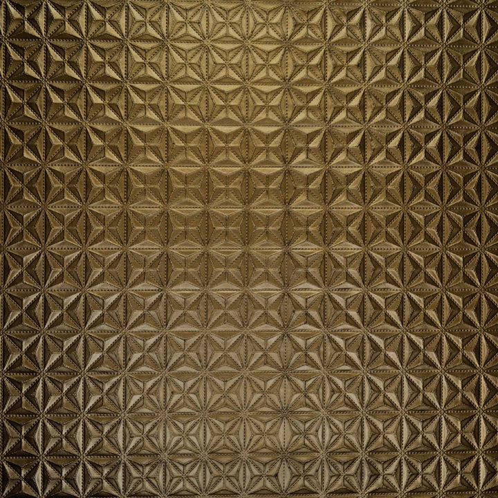 Vinyl Library Square Bronze by Europatex Designer Fabric Vinyl Library 40% Polyester, 55% pvc, 5% PU 55.00 inches - Swanky Fabrics -