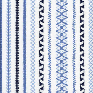 Heritage Fabric Stella Stripe Delft
