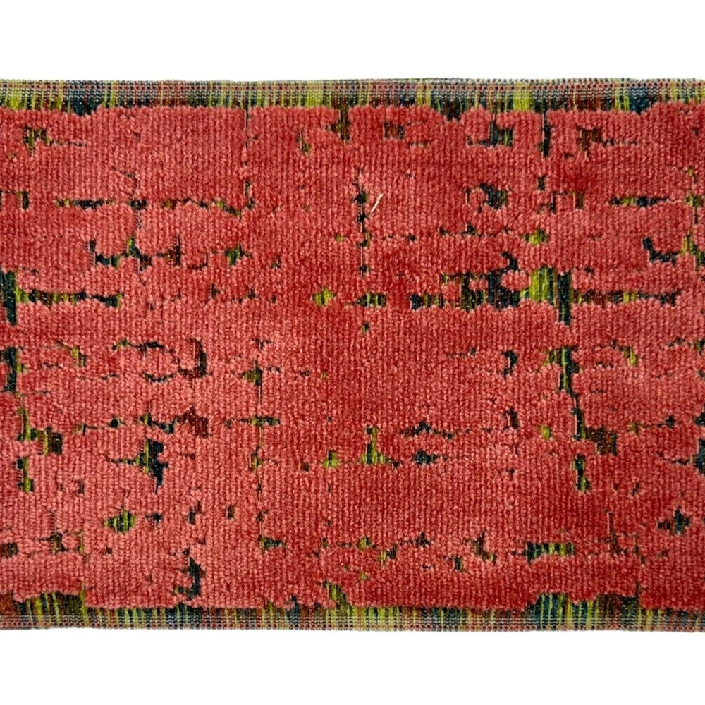 Sunburst Red by Europatex Designer Fabric Sunburst 100% Polyester 6.75 inches - Swanky Fabrics -