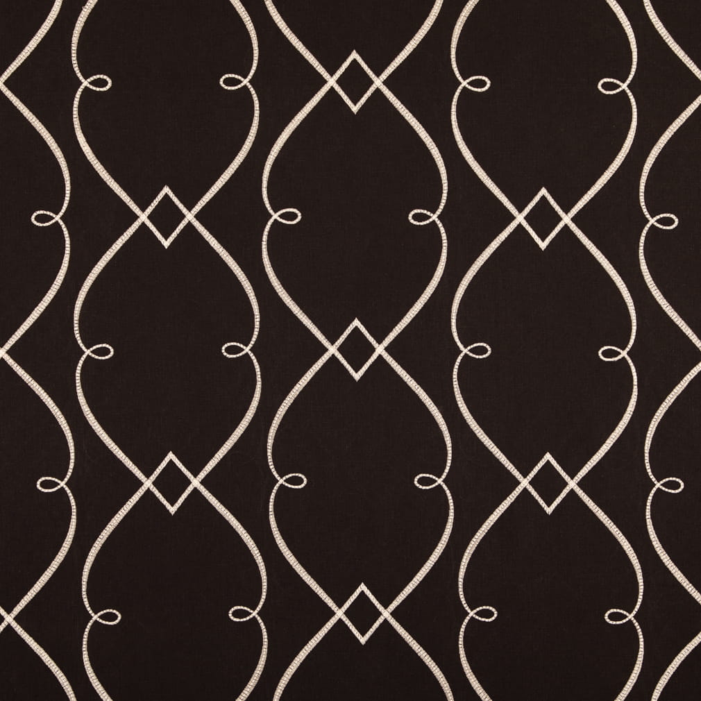 Sybil Black Tie A1202-02 by 29 Park Designer Fabric