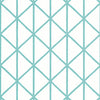 Thibaut Wallpaper BOX KITE - Turquoise