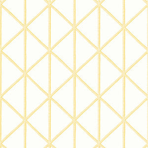 Thibaut Wallpaper Box Kite Yellow T10136