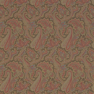 Thibaut Wallpaper Winchester Paisley Chestnut T1019
