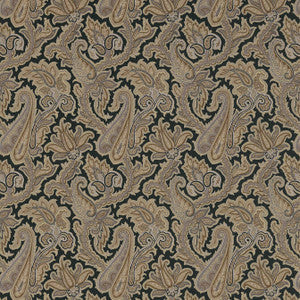 Thibaut Wallpaper Winchester Paisley Black T1020