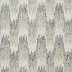 Thibaut Wallpaper Stockholm Chevron Black and Grey T10244