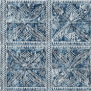Thibaut Wallpaper Timbuktu Navy T10253