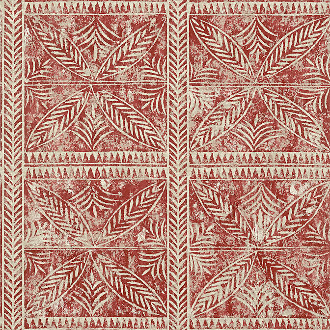 Timbuktu Red T10257 by Thibaut Wallpaper Thibaut Wallpaper Timbuktu Red T10257Wallpaper Colony Wallpaper UNITED STATES </p><p>Repeat: V: 27 27 - Fabric Carolina -