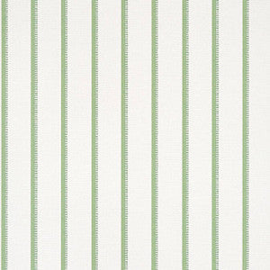Thibaut Wallpaper Notch Stripe Green T10260