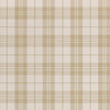 Thibaut Wallpaper Winslow Plaid Grey and Camel T1026
