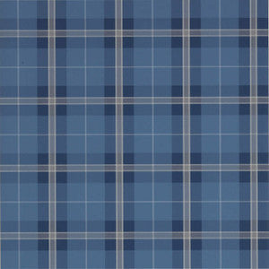 Thibaut Wallpaper Winslow Plaid Navy T1030