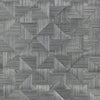 Thibaut Wallpaper BALI WEAVE - Black