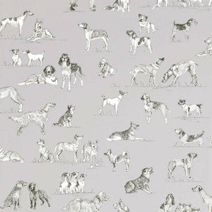 Thibaut Wallpaper Best Friend Grey T1039