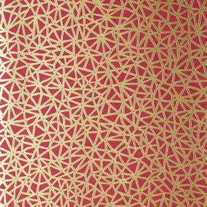Thibaut Wallpaper Aedan Raspberry T10405