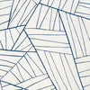 Thibaut Wallpaper Jordan Navy on White T10443