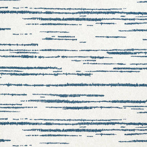 Thibaut Wallpaper Echo Blue on White T10457