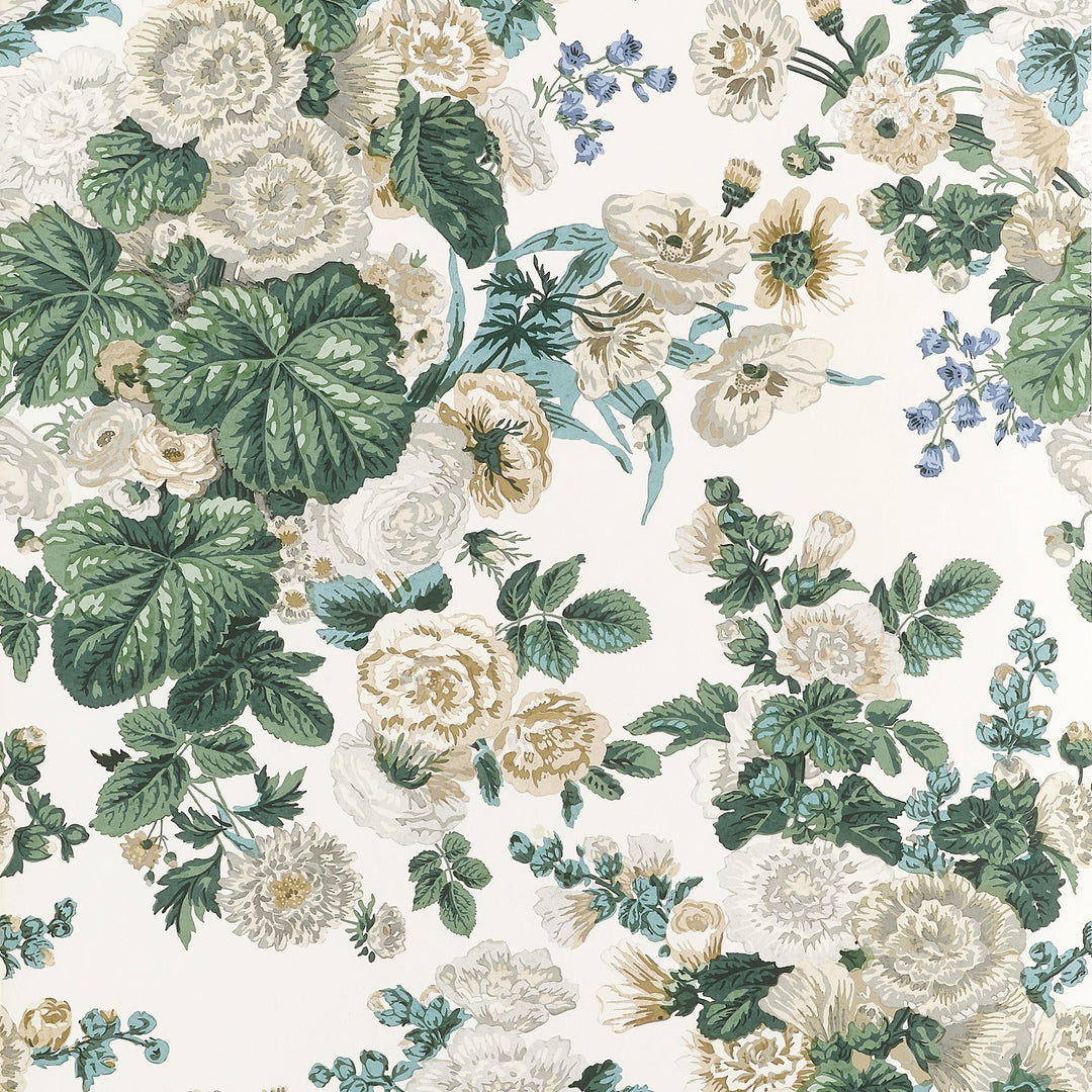 Thibaut Wallpaper HIDCOTE - White
