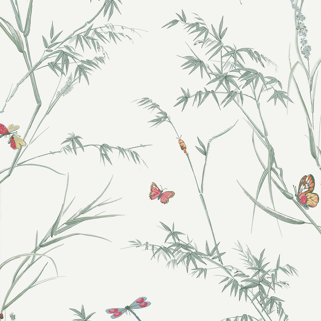 Thibaut Wallpaper VIRGINIA - Soft Green