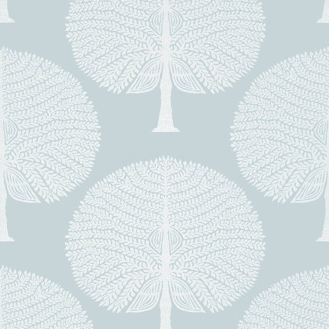 Mulberry Tree Spa Blue T10600 by Thibaut Wallpaper Thibaut Wallpaper Mulberry Tree Spa Blue T10600Wallpaper Ceylon Wallpaper UNITED STATES </p><p>Repeat: V: 18 27 - Fabric Carolina -