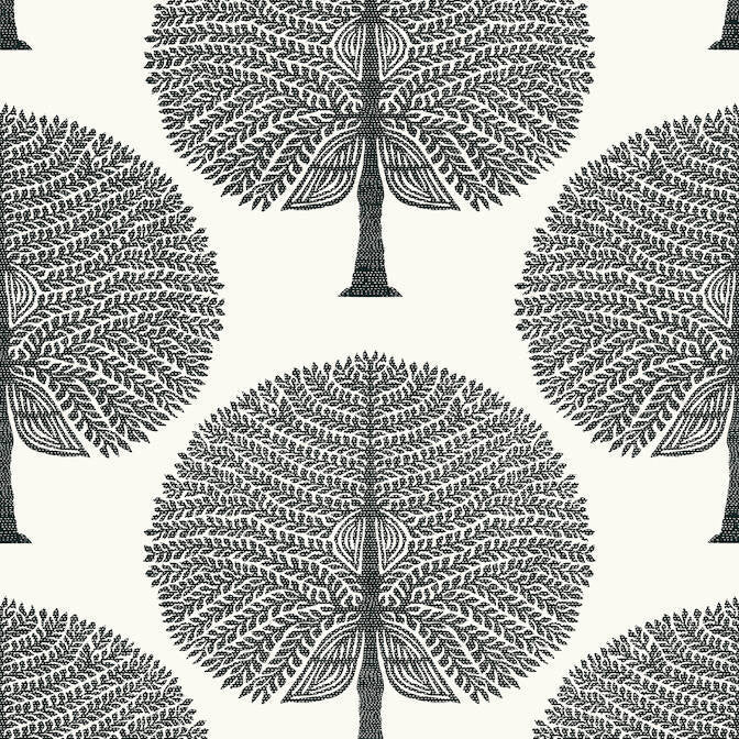 Mulberry Tree Black and White T10602 by Thibaut Wallpaper Thibaut Wallpaper Mulberry Tree Black and White T10602Wallpaper Ceylon Wallpaper UNITED STATES </p><p>Repeat: V: 18 27 - Fabric Carolina -