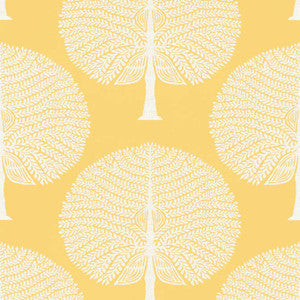 Thibaut Wallpaper Mulberry Tree Yellow T10605