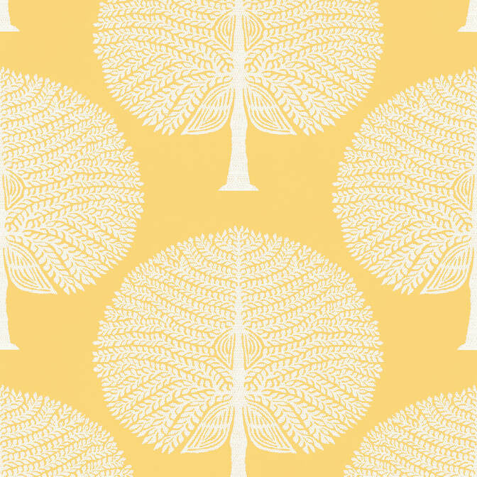 Mulberry Tree Yellow T10605 by Thibaut Wallpaper Thibaut Wallpaper Mulberry Tree Yellow T10605Wallpaper Ceylon Wallpaper UNITED STATES </p><p>Repeat: V: 18 27 - Fabric Carolina -