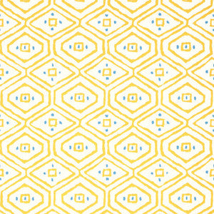 Thibaut Wallpaper Pass-A-Grille Yellow T10615