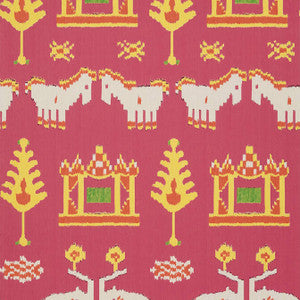 Thibaut Wallpaper Kingdom Parade Pink T10640