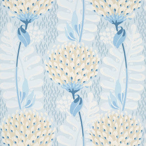 Thibaut Wallpaper Tiverton Spa Blue T10645