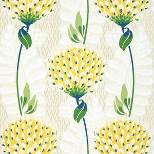 Thibaut Wallpaper Tiverton Yellow T10646
